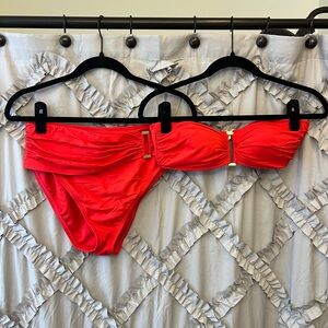 COPY - Lilly Pulitzer Red High-Waisted Bikini
